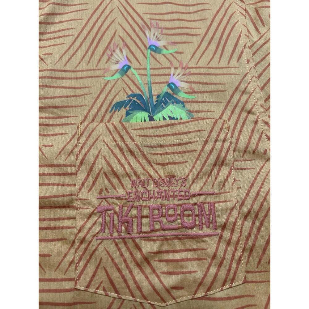 Disney Parks Enchanted Tiki Room Camp Shirt Adult Small NEW WITH TAGS - Picture 6 of 9